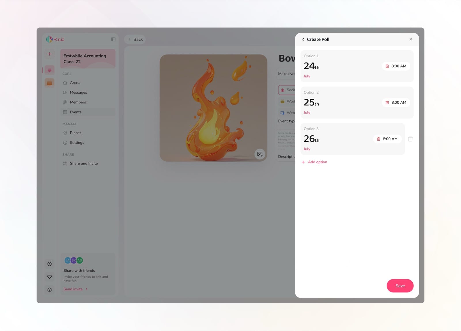 Create Event 5