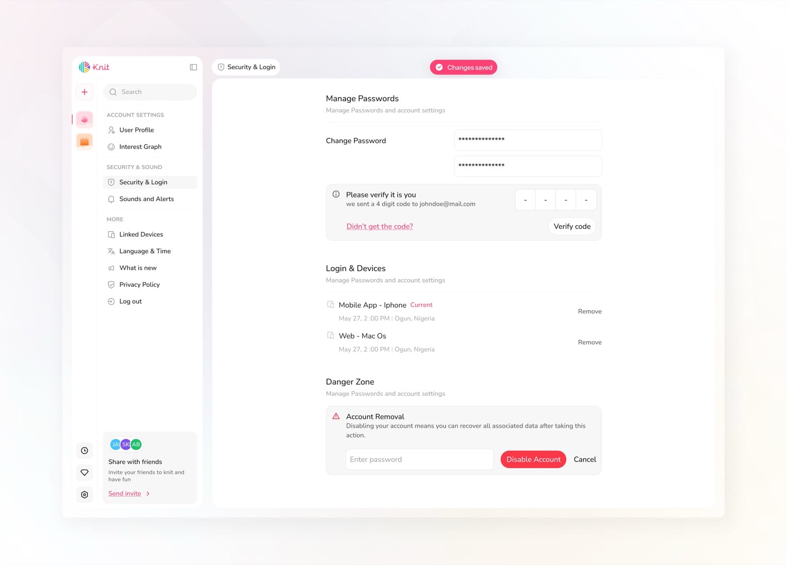 Knit Settings 3