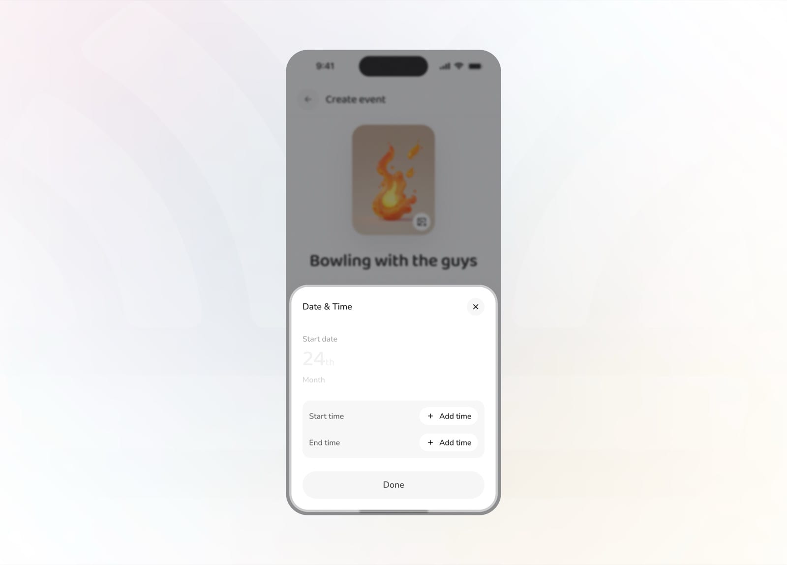 Create Events 4