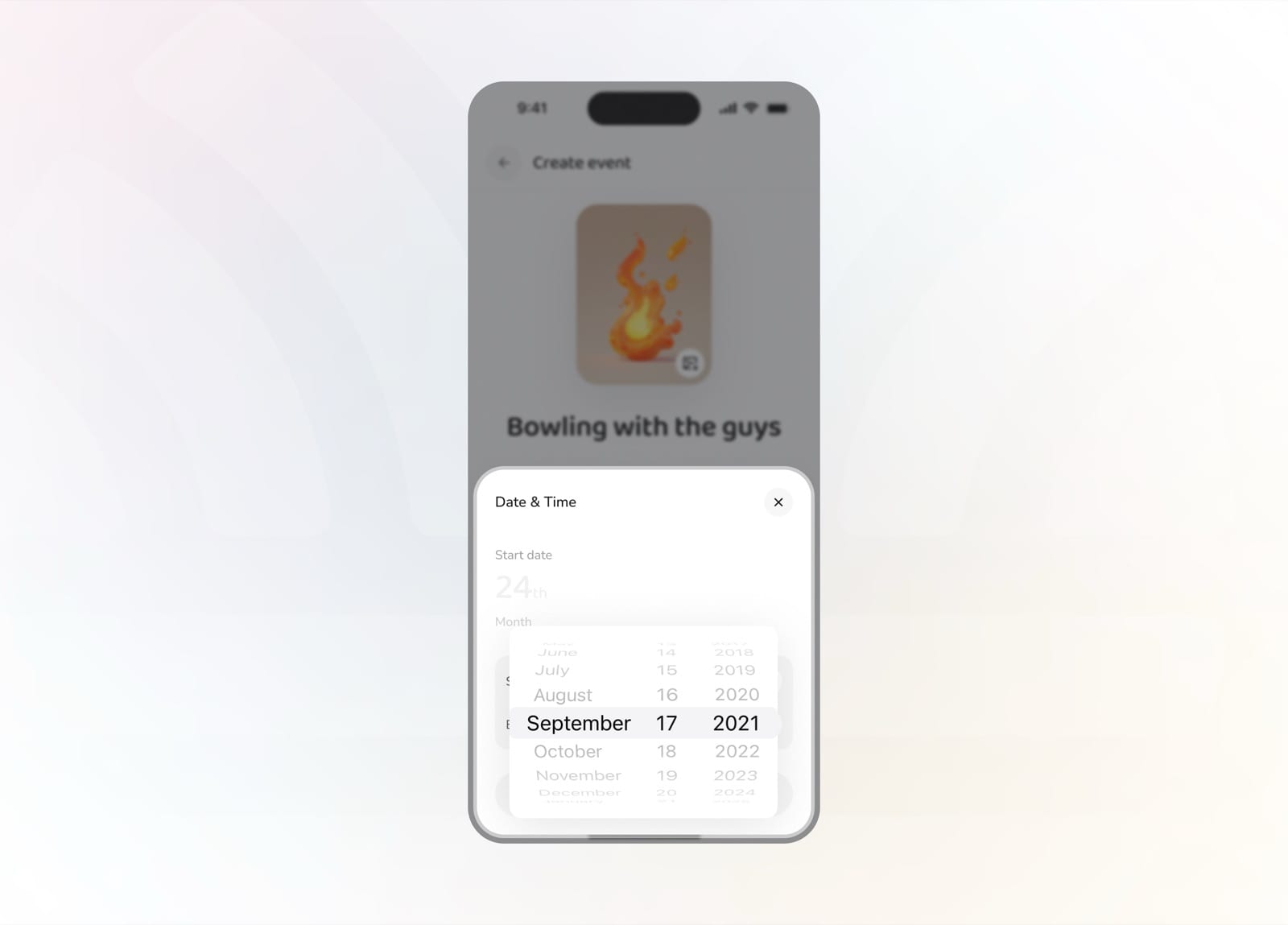 Create Events 5
