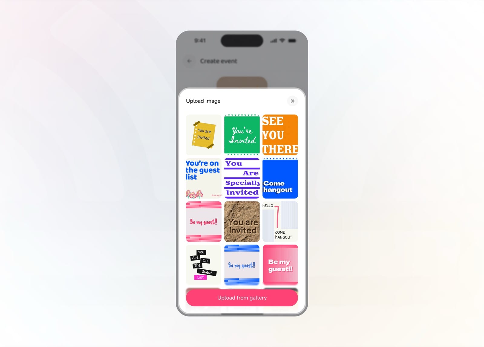 Create Events 7