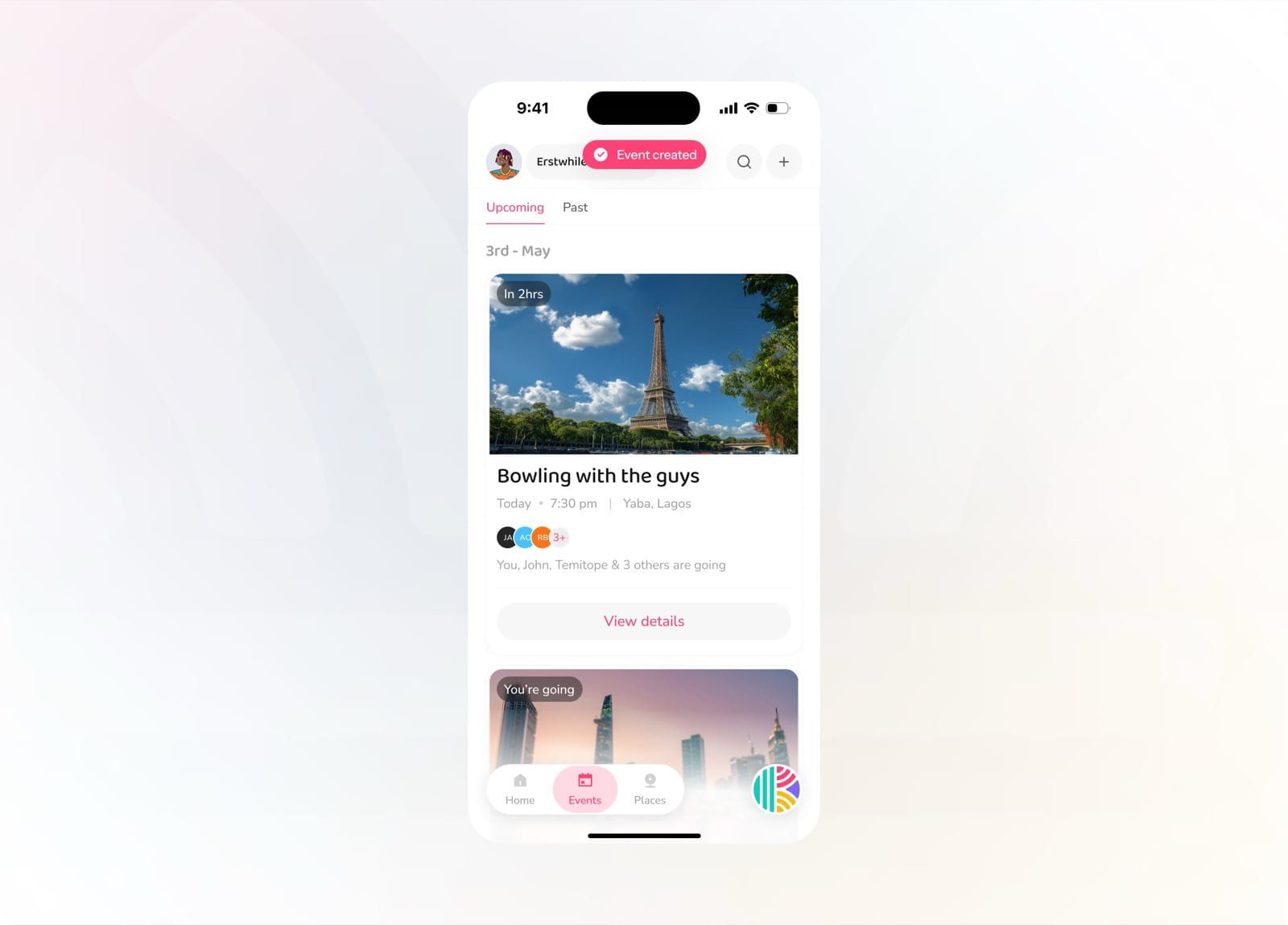 Create Events 9
