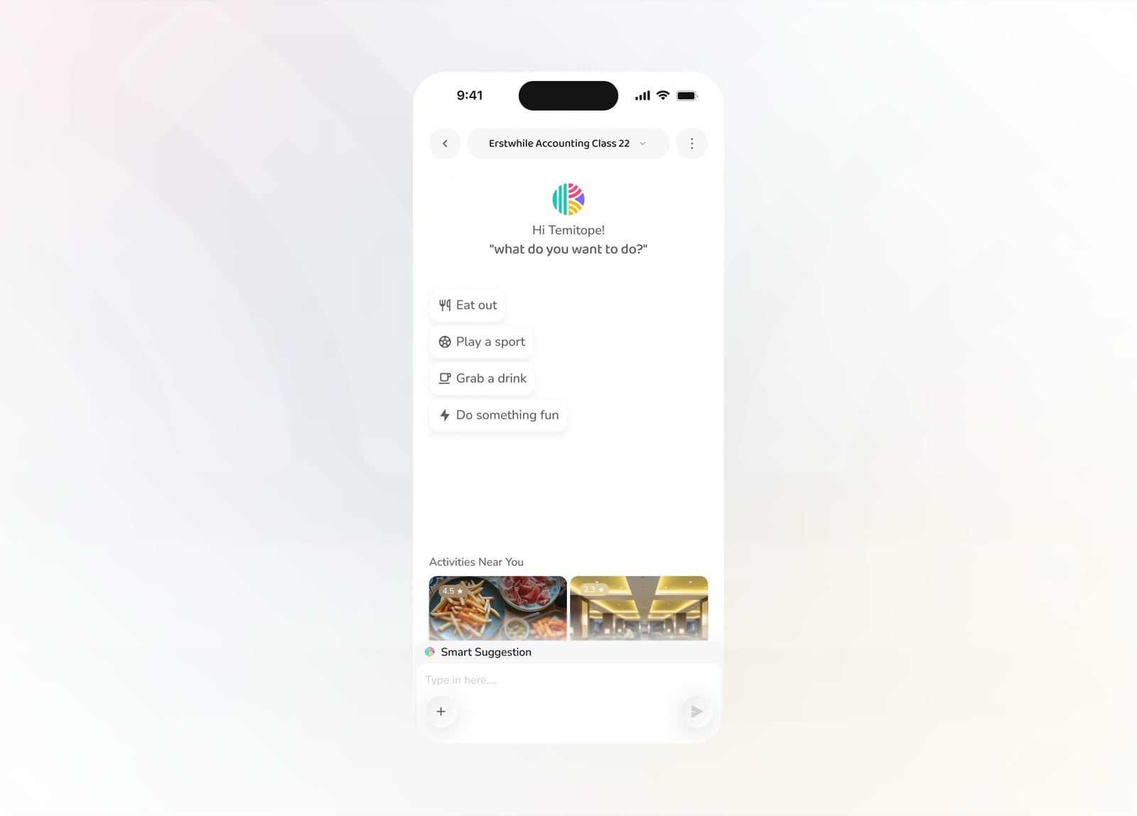 Smart Suggestion 1