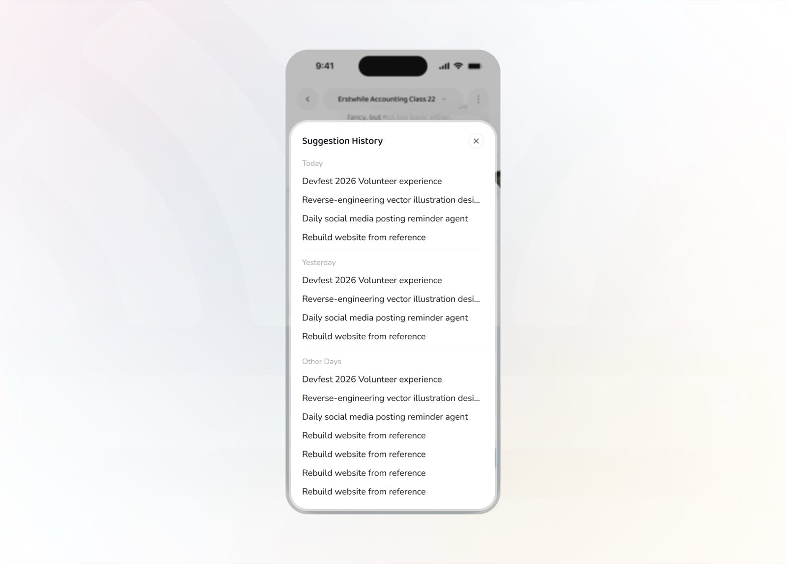 Smart Suggestion 8