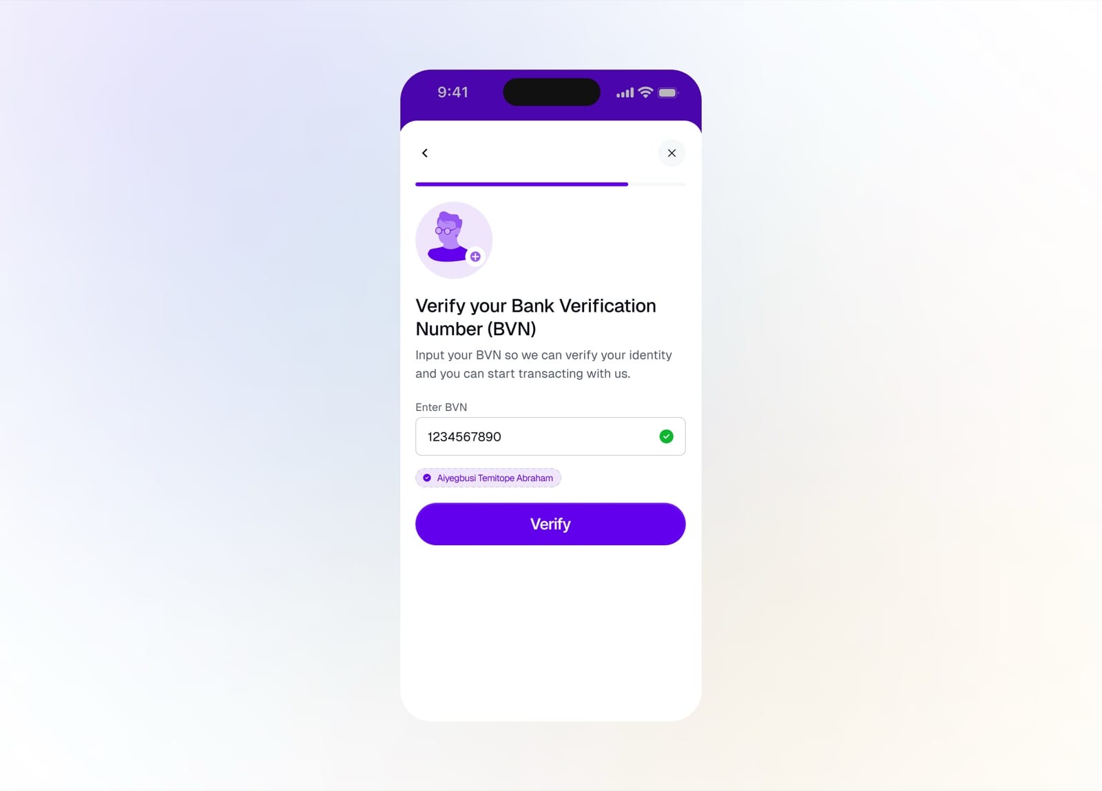 Create Account 2