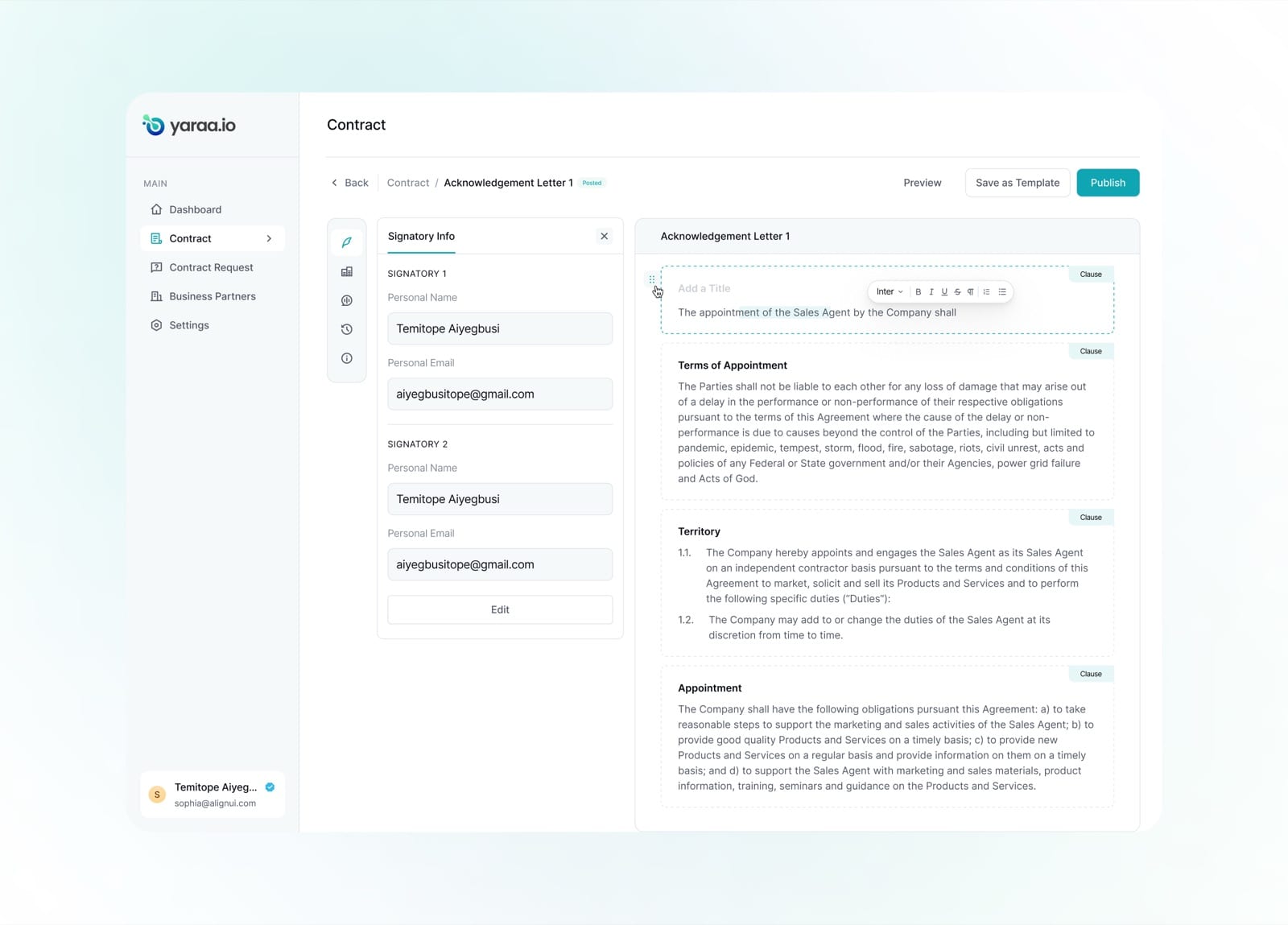 Contract Details 2