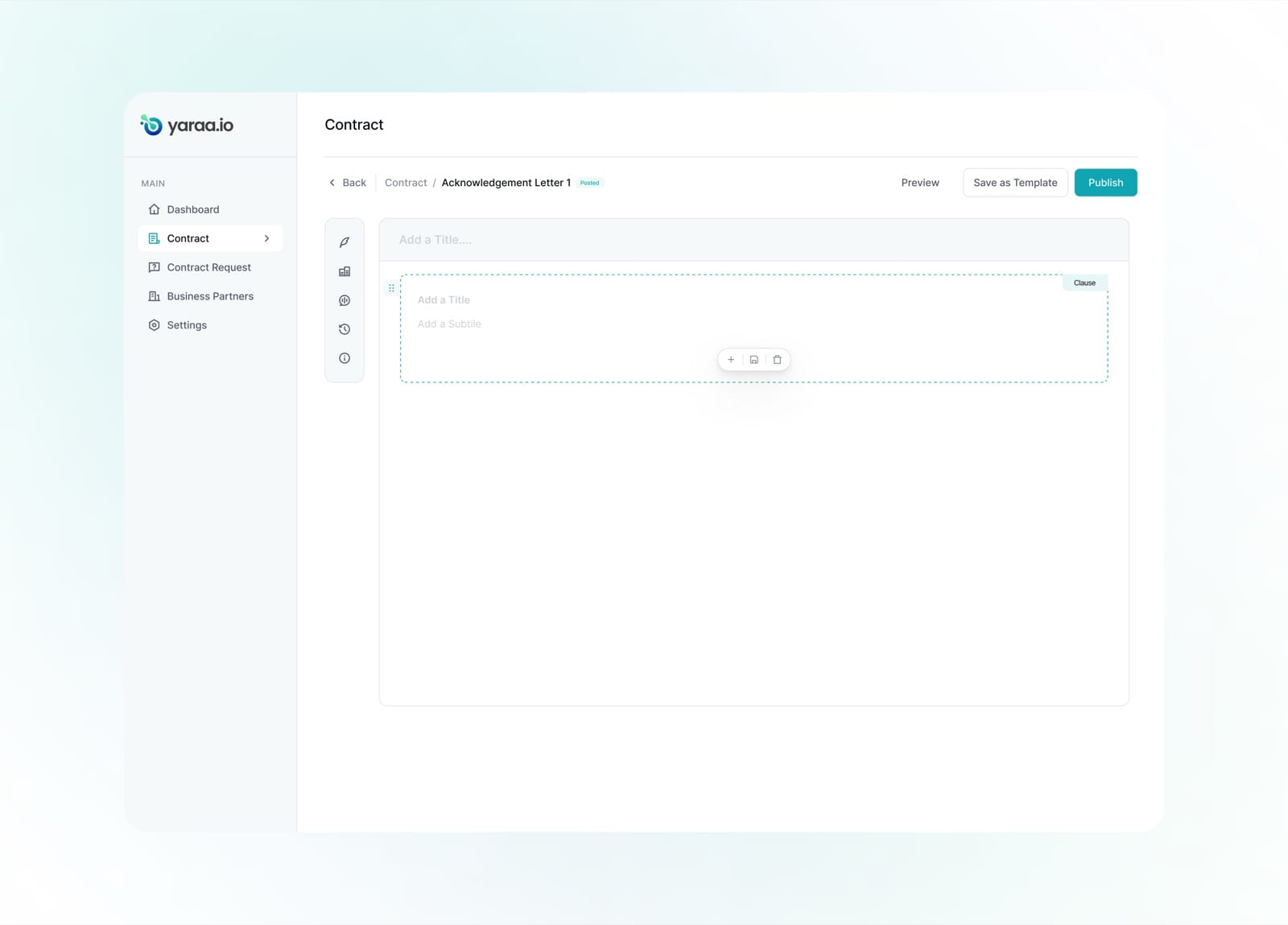 Create Contract 1