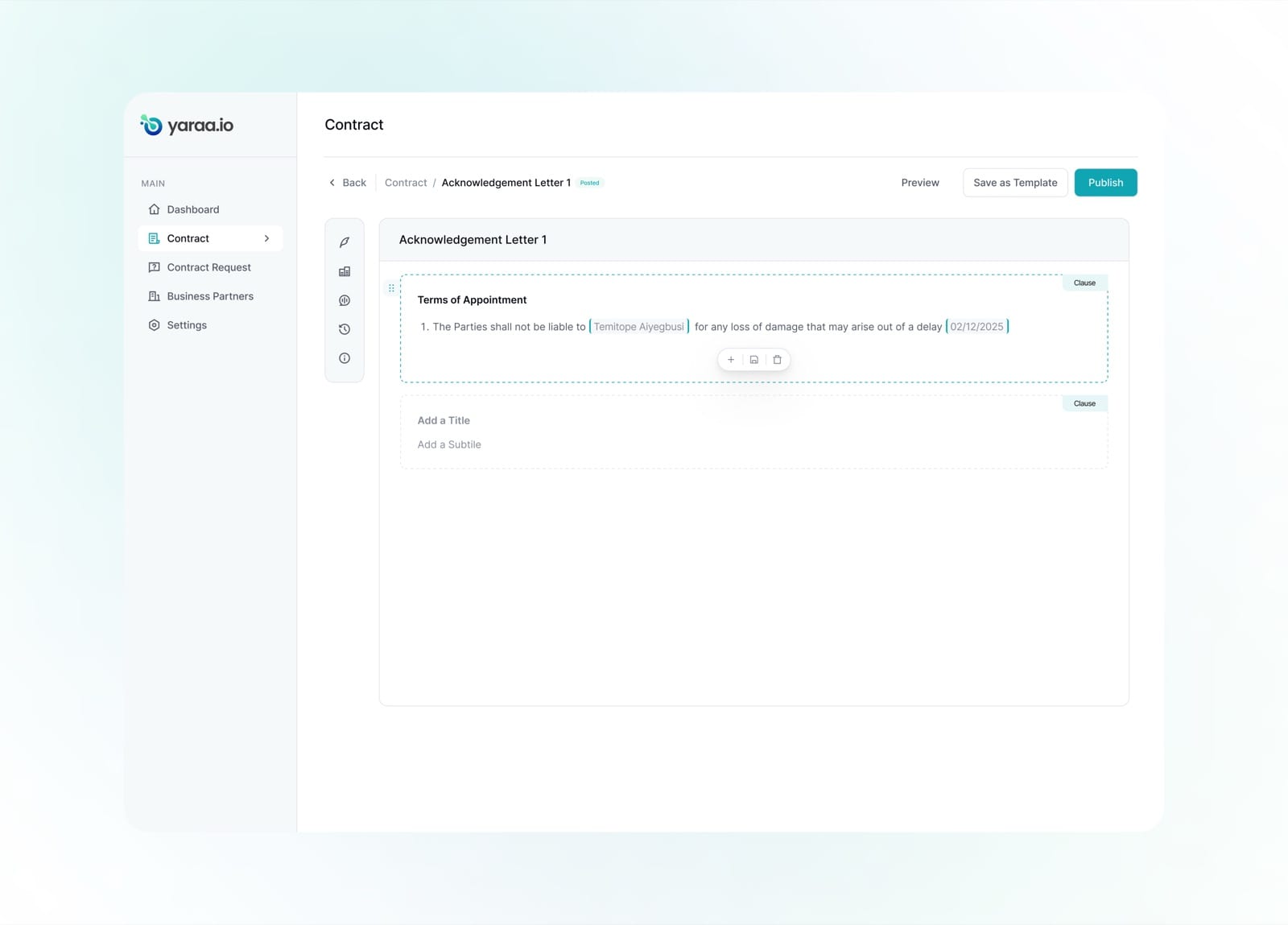 Create Contract 6