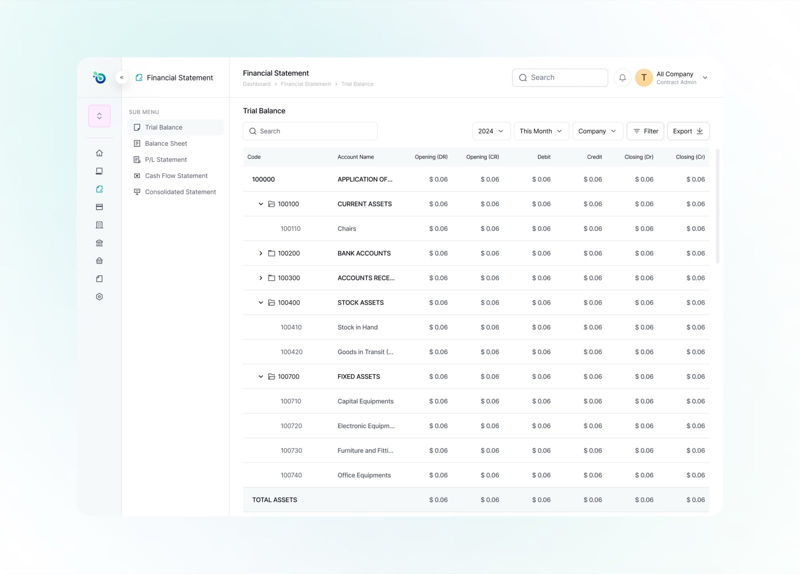 Financial Statement 1