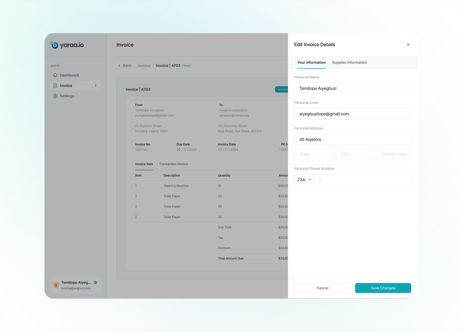 Invoice 3
