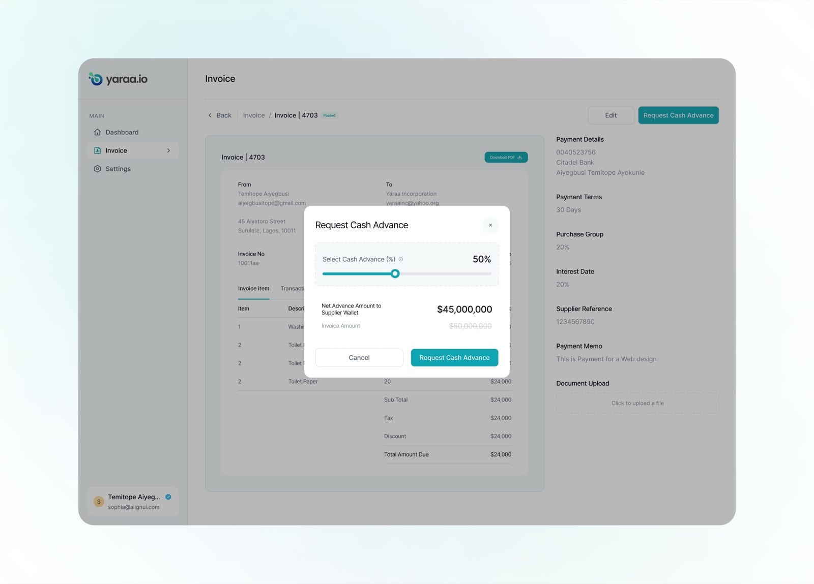 Invoice 6
